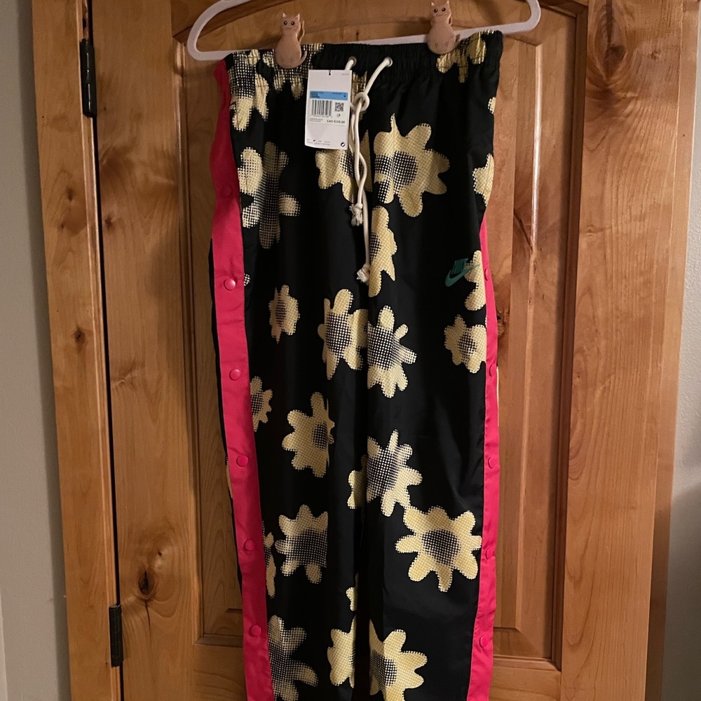 Men’s floral Nike tear away track pants